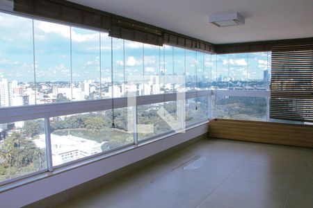 Varanda da Sala de apartamento para alugar com 3 quartos, 144m² em Setor Oeste, Goiânia