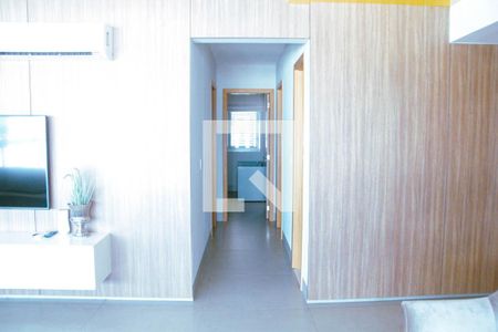 Corredor de apartamento para alugar com 3 quartos, 144m² em Setor Oeste, Goiânia