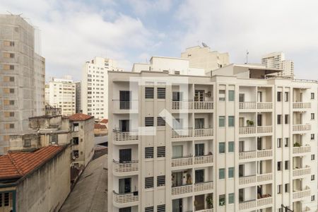 Varanda da Sala de apartamento à venda com 1 quarto, 31m² em Campos Elíseos, São Paulo