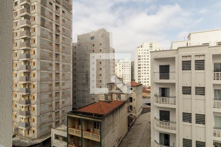 Varanda da Sala de apartamento à venda com 1 quarto, 31m² em Campos Elíseos, São Paulo