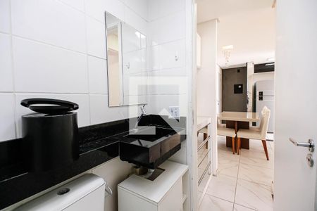 Banheiro de apartamento à venda com 1 quarto, 35m² em Quinta da Paineira, São Paulo