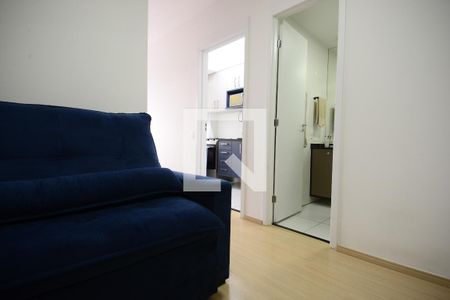 Studio à venda com 27m², 1 quarto e sem vagaSala