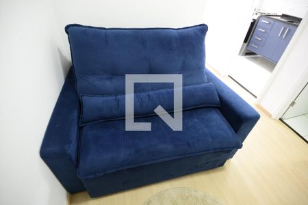 Studio à venda com 27m², 1 quarto e sem vagaSala