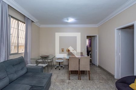 Sala de apartamento à venda com 3 quartos, 82m² em Havaí, Belo Horizonte