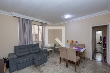 Sala de apartamento à venda com 3 quartos, 82m² em Havaí, Belo Horizonte