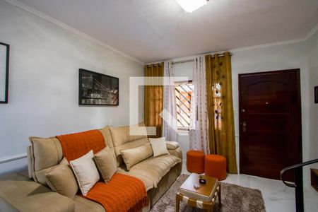 Sala de casa à venda com 2 quartos, 123m² em Vila Bastos, Santo André