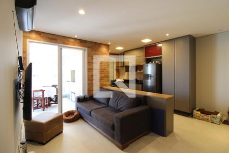Sala de apartamento para alugar com 2 quartos, 69m² em Barra Funda, São Paulo