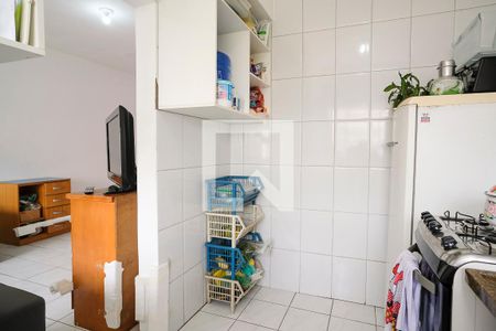 Studio à venda com 48m², 1 quarto e 1 vagaCozinha/Sala