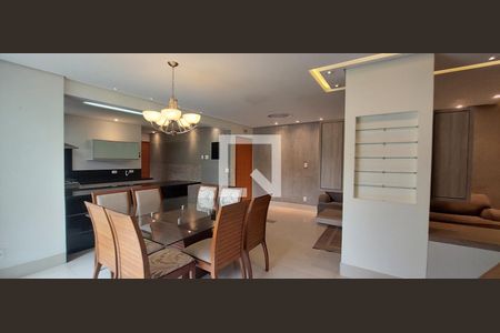 Sala de apartamento para alugar com 3 quartos, 123m² em Parque das Nações, Santo André