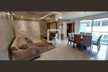 Sala de apartamento para alugar com 3 quartos, 123m² em Parque das Nações, Santo André