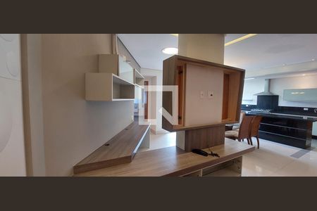 Sala de apartamento para alugar com 3 quartos, 123m² em Parque das Nações, Santo André