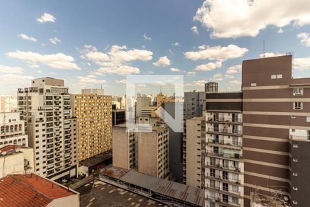 Apartamento à venda com 32m², 1 quarto e 1 vagaSala - Varanda - Vista