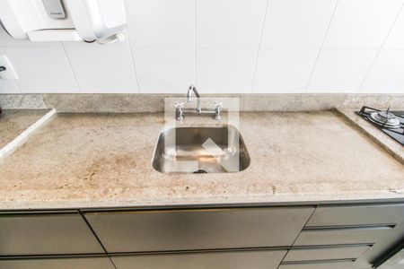 Apartamento à venda com 92m², 2 quartos e 2 vagasDetalhe da cozinha