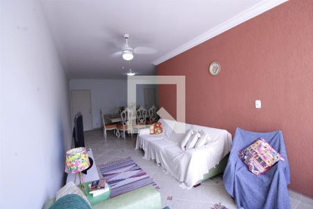 Sala de apartamento para alugar com 3 quartos, 120m² em Centro, Guarujá