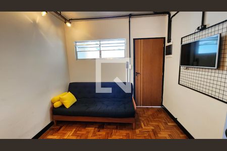 Sala de apartamento para alugar com 1 quarto, 45m² em Ponta da Praia, Santos