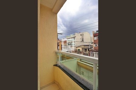 Apartamento para alugar com 50m², 2 quartos e 1 vagaSacada do Quarto 1 - Suíte