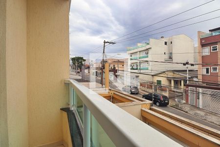 Apartamento para alugar com 50m², 2 quartos e 1 vagaSacada do Quarto 1 - Suíte