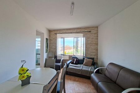 Sala de apartamento para alugar com 1 quarto, 43m² em Jardim Imperador, Praia Grande