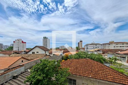 Vista da sala de apartamento para alugar com 1 quarto, 43m² em Jardim Imperador, Praia Grande