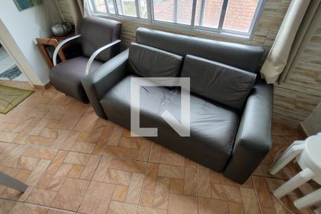 Sala de apartamento para alugar com 1 quarto, 43m² em Jardim Imperador, Praia Grande