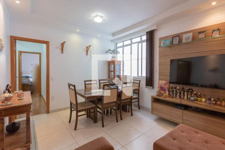 Sala de apartamento à venda com 3 quartos, 94m² em Ana Lúcia, Belo Horizonte