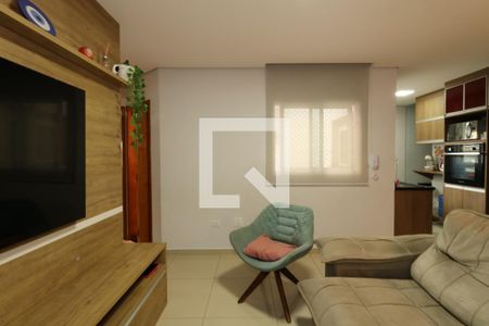 Sala de apartamento à venda com 2 quartos, 116m² em Vila Pires, Santo André