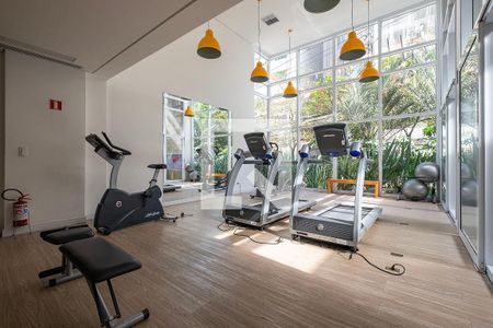 Apartamento para alugar com 100m², 2 quartos e 2 vagas Apartamento para alugar com 100m², 2 quartos e 2 vagasAcademia