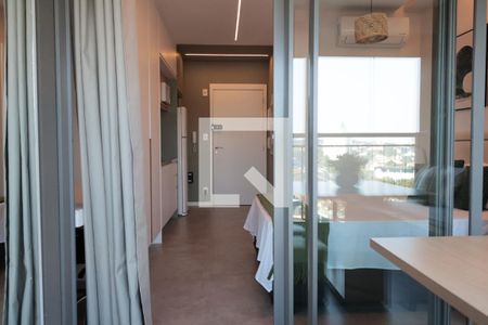 Studio à venda com 27m², 1 quarto e sem vagaVaranda