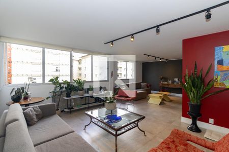 Sala de apartamento à venda com 2 quartos, 140m² em Itaim , São Paulo