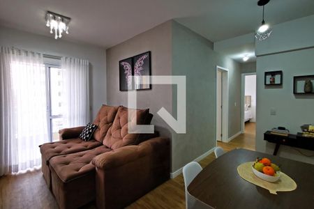 Sala de apartamento para alugar com 2 quartos, 58m² em Jardim Tereza Cristina, Jundiaí