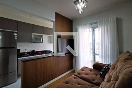 Sala de apartamento para alugar com 2 quartos, 58m² em Jardim Tereza Cristina, Jundiaí
