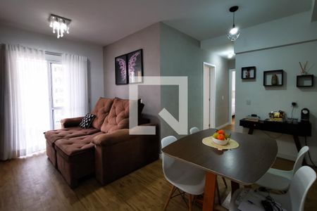 Sala de apartamento para alugar com 2 quartos, 58m² em Jardim Tereza Cristina, Jundiaí