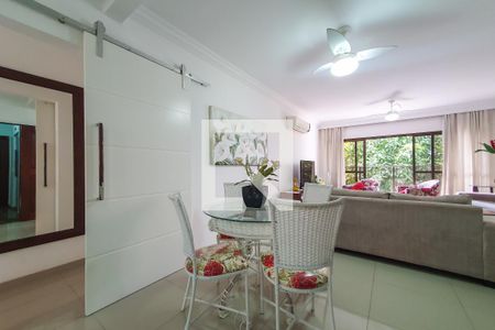Sala de apartamento para alugar com 3 quartos, 126m² em Balneario Guarujá, Guarujá