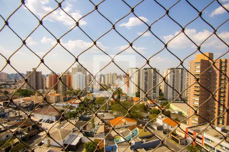 Vista da sala de apartamento à venda com 4 quartos, 200m² em Vila Gilda, Santo André