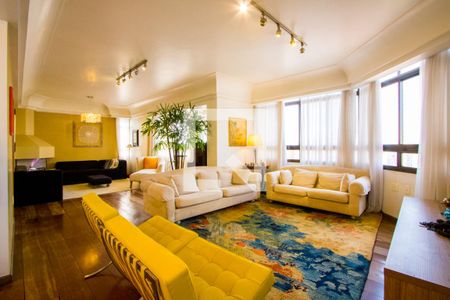 Sala de apartamento à venda com 4 quartos, 200m² em Vila Gilda, Santo André