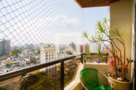 Apartamento à venda com 200m², 4 quartos e 3 vagasVaranda do quarto 1
