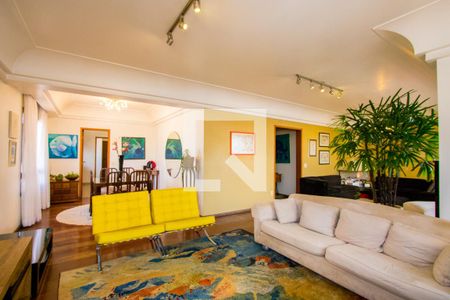 Sala de apartamento à venda com 4 quartos, 200m² em Vila Gilda, Santo André