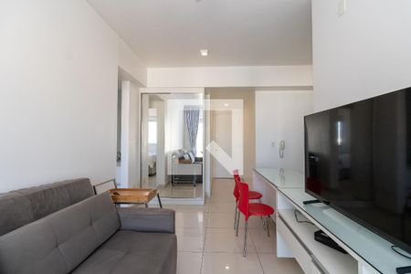 Sala de apartamento à venda com 1 quarto, 50m² em Vila Gomes Cardim, São Paulo