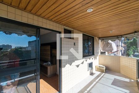 Varanda da Sala de apartamento à venda com 3 quartos, 99m² em Penha, Rio de Janeiro