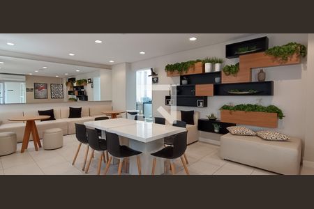 Apartamento para alugar com 34m², 2 quartos e 1 vagaÁrea comum - Salão de festas