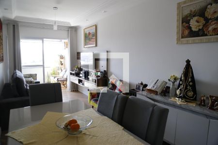 Sala de apartamento à venda com 3 quartos, 78m² em Vila Mangalot, São Paulo
