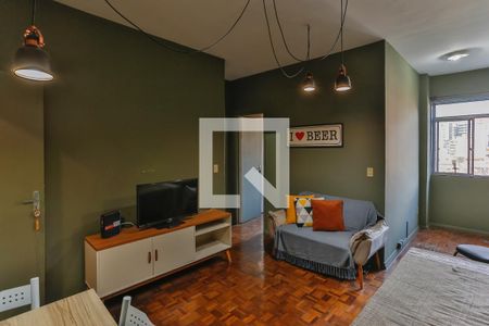 Sala de apartamento à venda com 2 quartos, 75m² em Centro, Belo Horizonte
