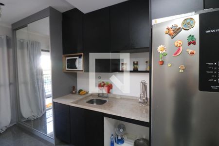 Cozinha de kitnet/studio para alugar com 1 quarto, 26m² em Jardim Independência (são Paulo), São Paulo