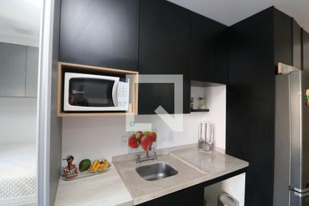 Cozinha de kitnet/studio para alugar com 1 quarto, 26m² em Jardim Independência (são Paulo), São Paulo