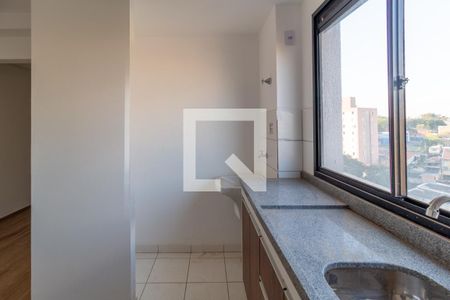 Cozinha de kitnet/studio para alugar com 1 quarto, 26m² em Vila Granada, São Paulo