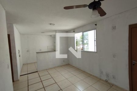 Sala de apartamento para alugar com 2 quartos, 45m² em Jardim Silvio Passalacqua, Ribeirão Preto