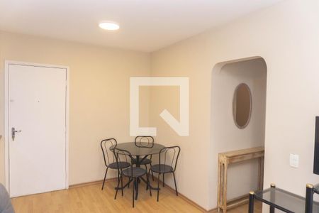 Sala de apartamento para alugar com 1 quarto, 44m² em  Bela Vista, São Paulo