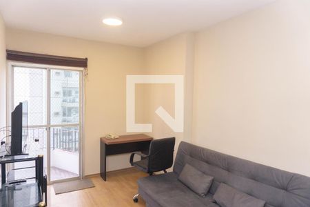 Sala de apartamento para alugar com 1 quarto, 44m² em  Bela Vista, São Paulo