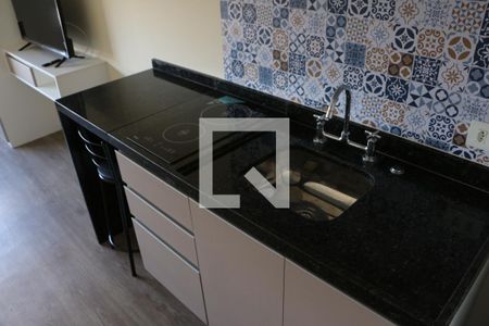Cozinha de kitnet/studio para alugar com 1 quarto, 26m² em Vila Zilda (tatuapé), São Paulo