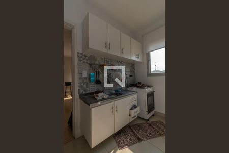 Cozinha e Área de Serviço de apartamento à venda com 1 quarto, 38m² em Bosque, Campinas